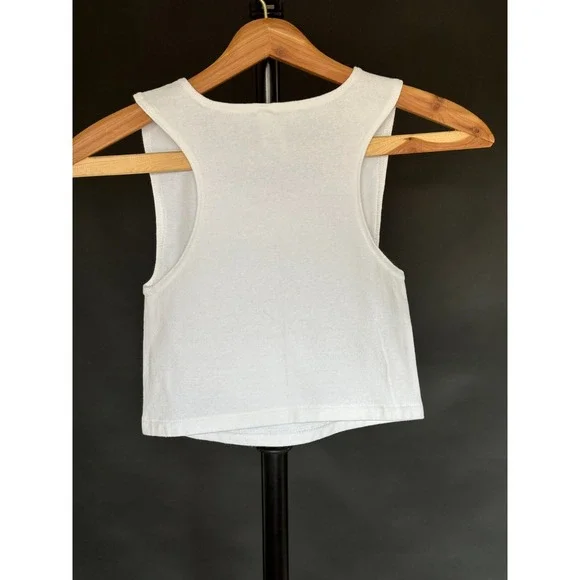 Vintage Paris Accessories, Inc Women's Tank Top XL Paris Vintage Fashion White - Picture 4 of 7